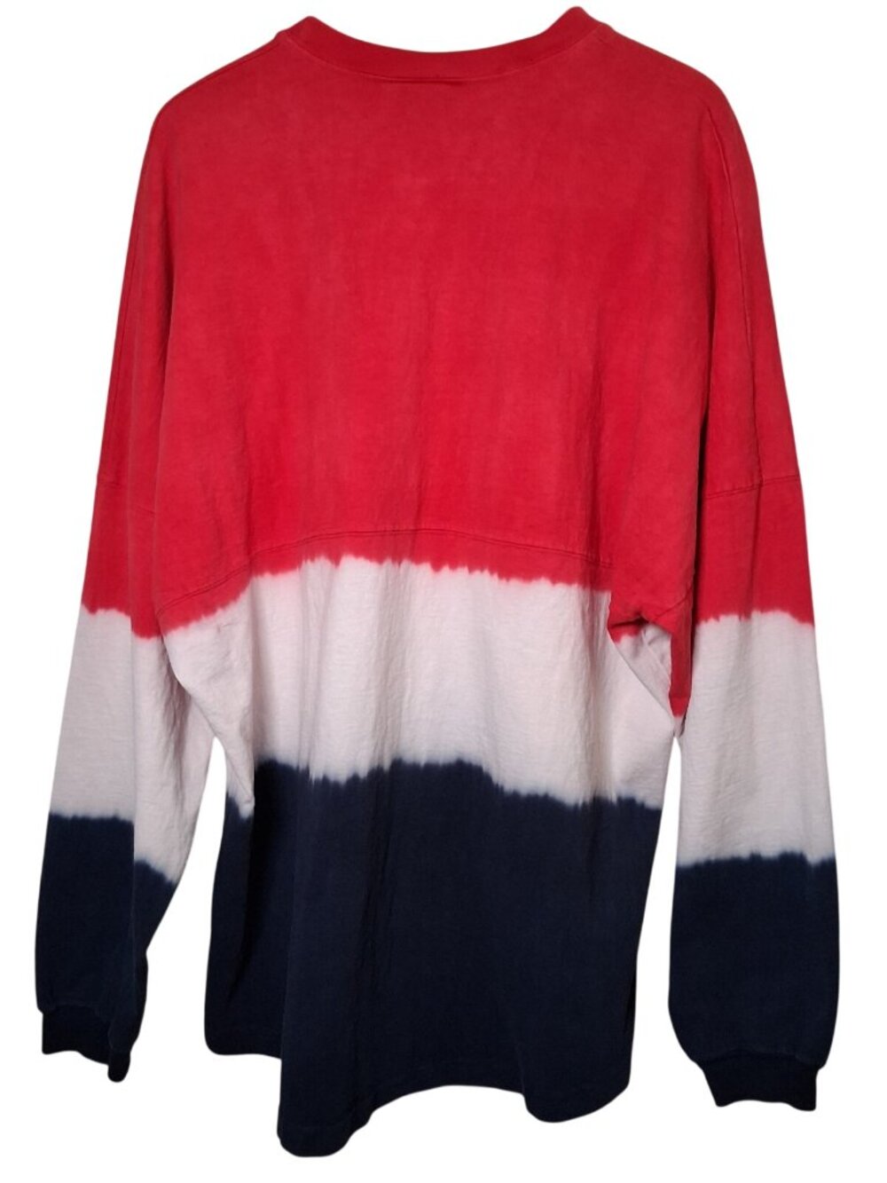 Spirit Jersey Shirt XL Red White Blue Tie Dye Stripe USA America Patriotic - Picture 2 of 16